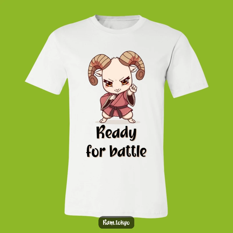 Funny Kimono Ram T-Shirt: Hilarious Martial Arts Ram Gift for Men and Women